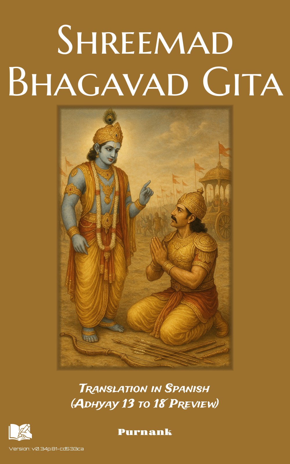 Cover for Shreemad Bhagavad Gita - Adhyay 13 to 18
