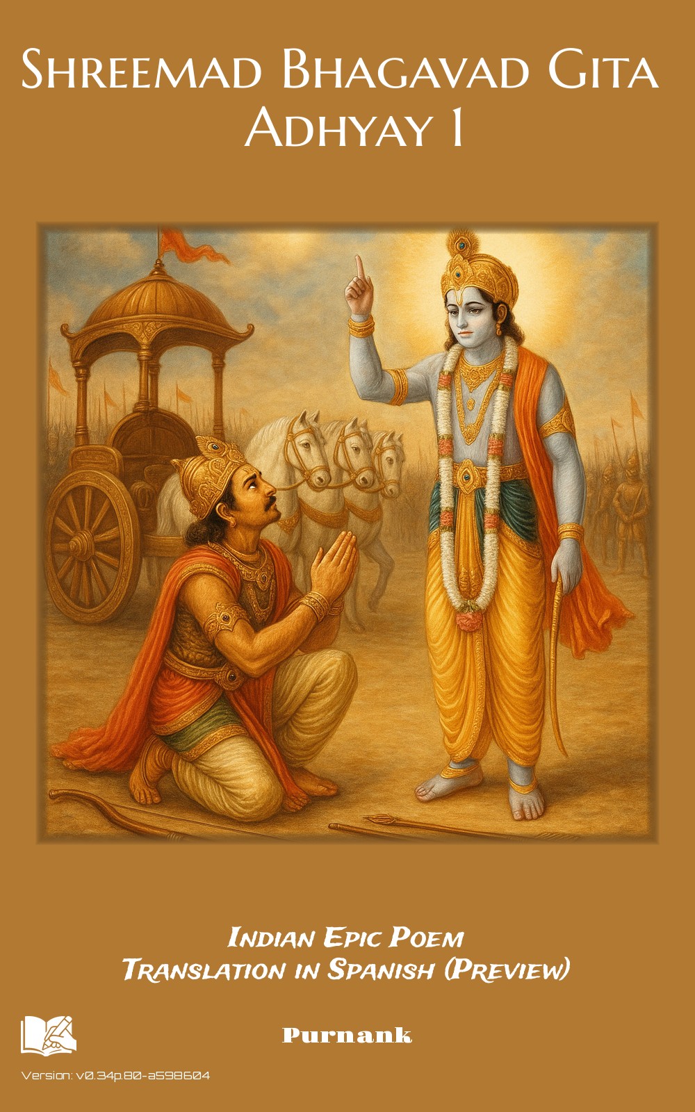 Cover for Shreemad Bhagavad Gita - Adhyay 1