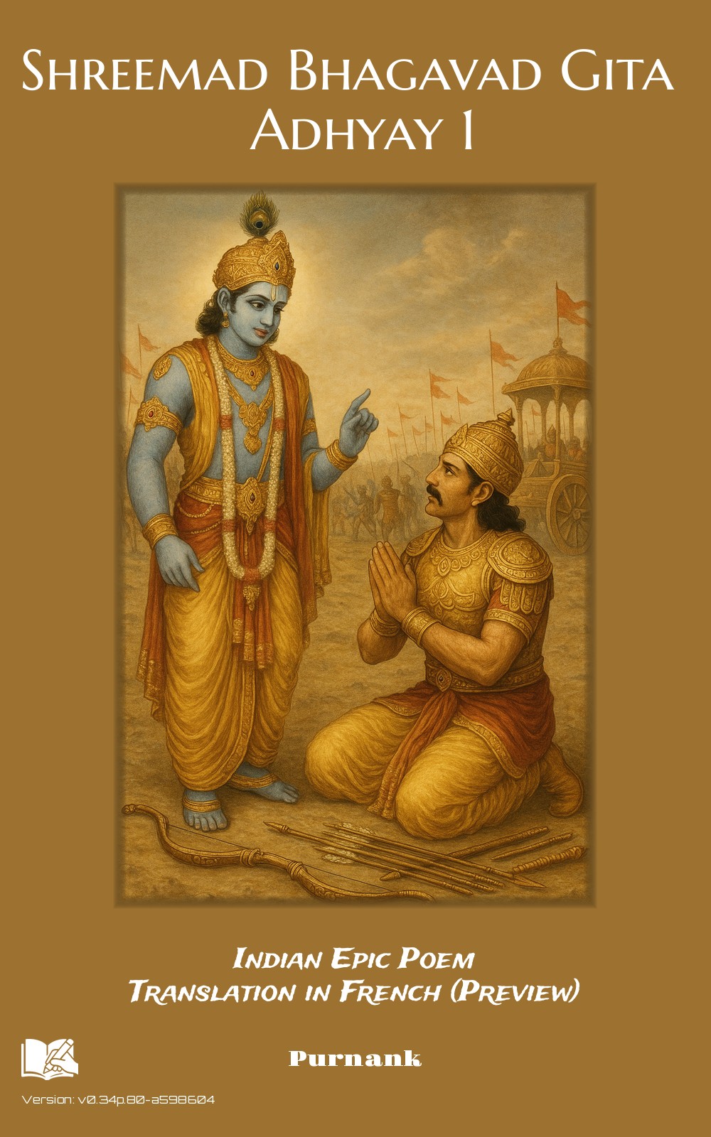 Cover for Shreemad Bhagavad Gita - Adhyay 1